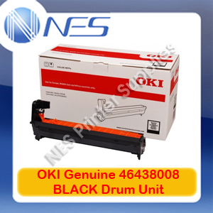 OKI Genuine 46438008 BLACK Imaging Drum Unit for C833/C833n/C833dn (30K)